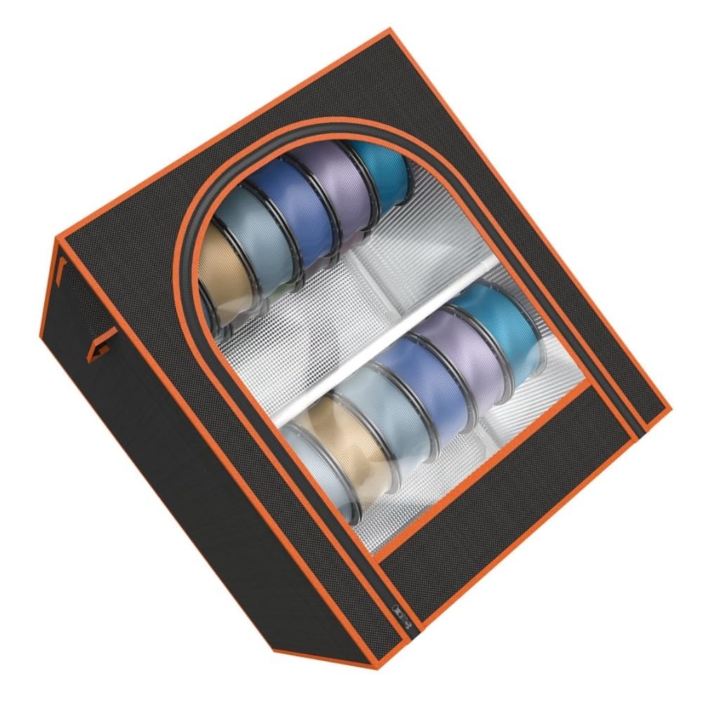 FABULETTA 42 x 42 x 50 cm Aufbewahrungsbox für 3D-Druckfilament (24 Rollen)