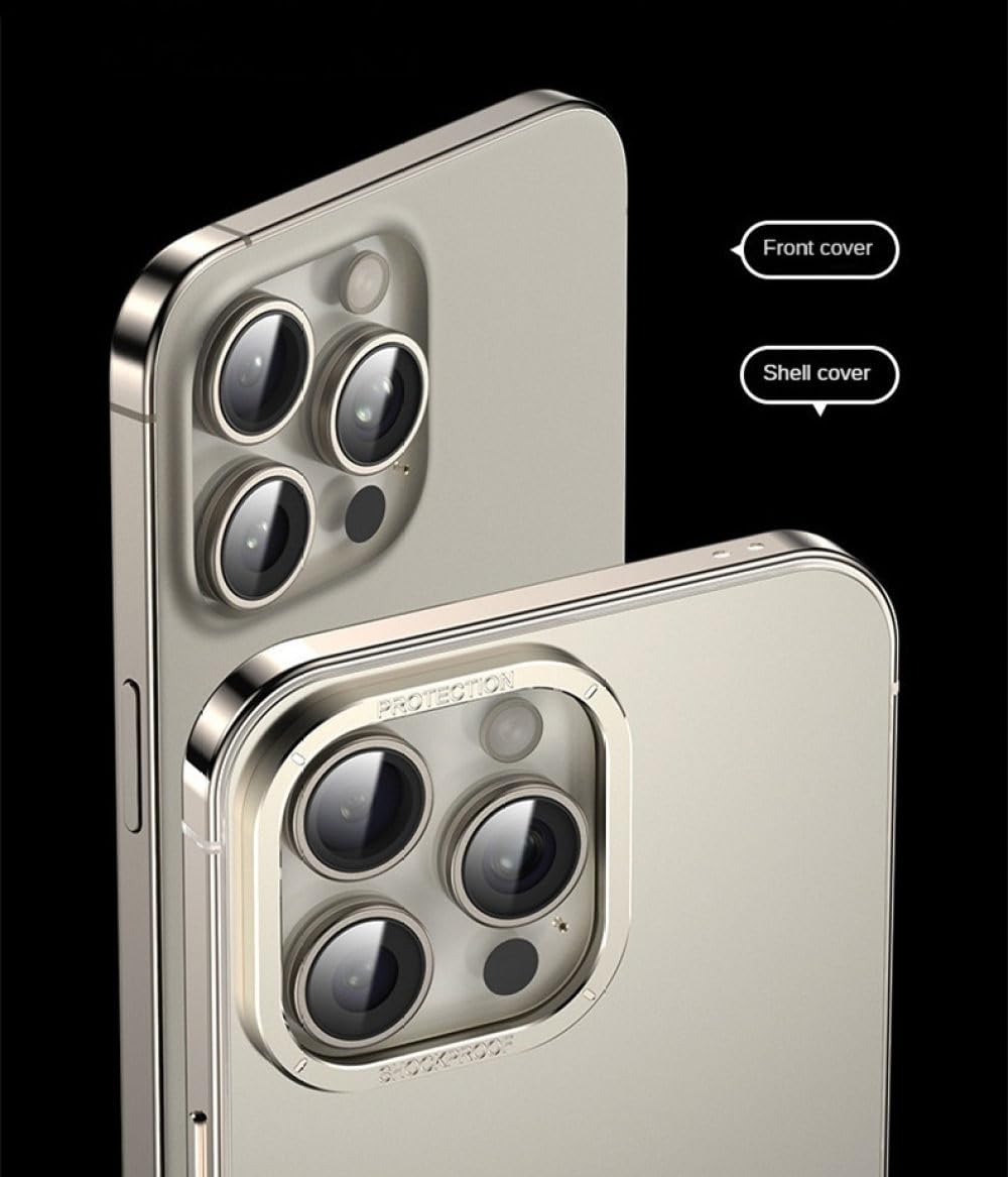 Amazon.co.jp: iphone 15 Pro Maxケース生チタン磁気ワイヤレス充電