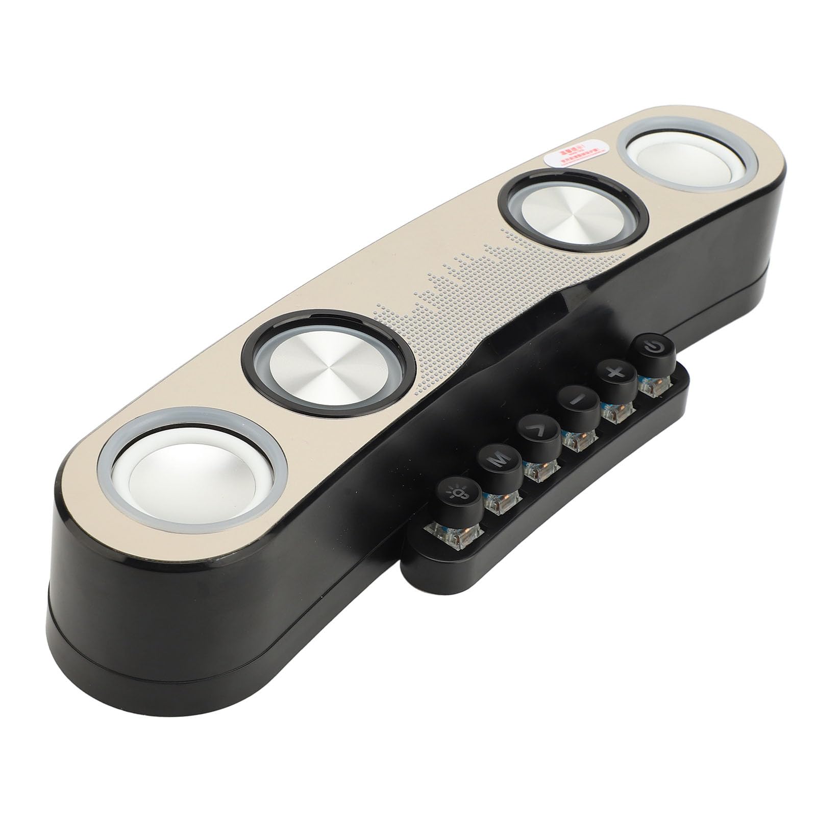 Altoparlanti per Computer Bluetooth RGB con Luci LED Colorate per Giochi e Contenuti Multimediali |Soundbar Wireless per PC Desktop e Dispositivi Mobili |Costruzione in Plastica Resistente