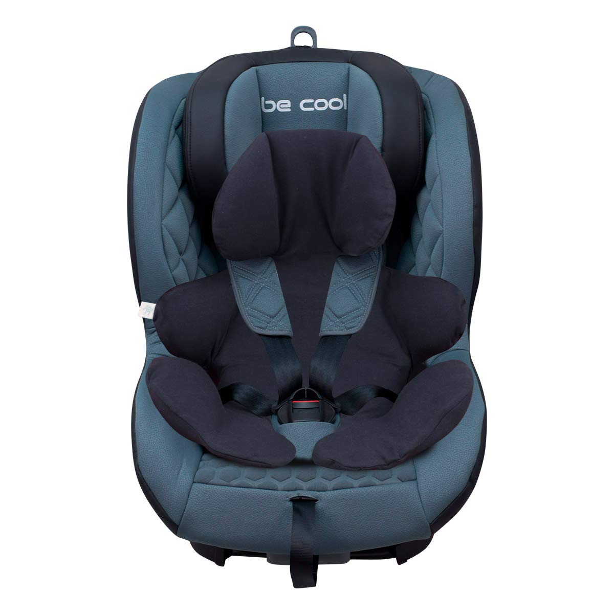 JYOKO KIDS Funda de algodón para Reductor de silla de coche Compatible con Be Cool Twist (NUEVO, BLACK SERIES)