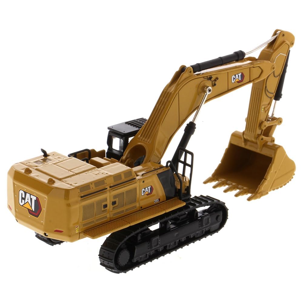 Caterpillar Diecast Masters 85687 - Excavadora Cuchara de Gran Capacidad Cat 395 ME, Escala 1:87, Aprox. 5,1 x 6,4 x 15,2 cm, a Partir de 14 años