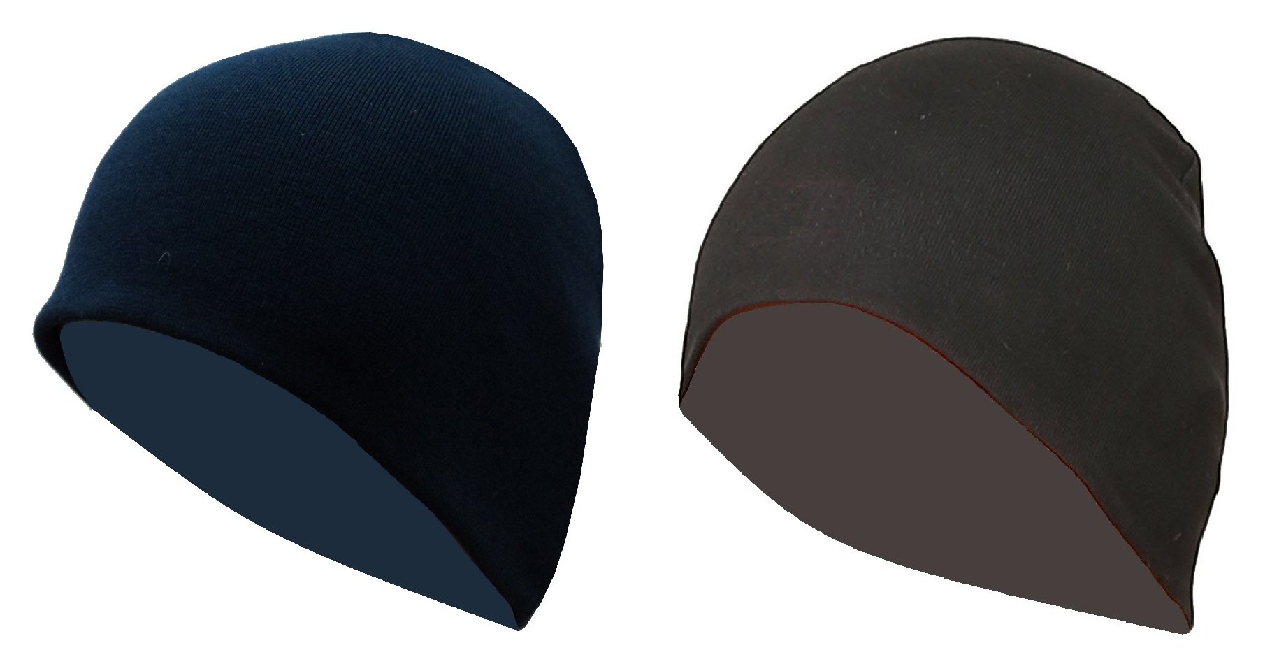 Gajraj Unisex Cotton Skull Caps - Black & Navy (B01IM96RBQ) Amazon Price History, Amazon Price Tracker