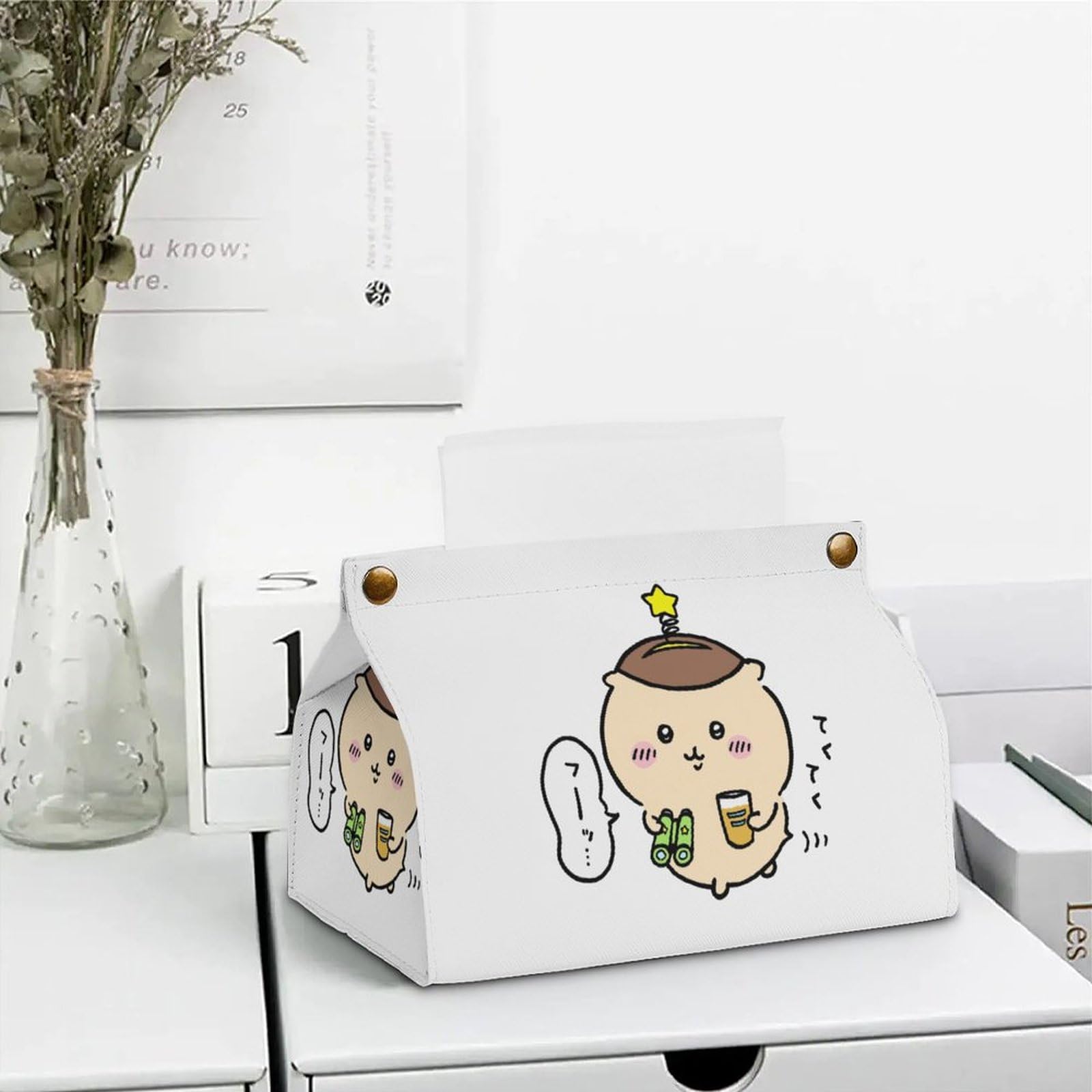 Amazon｜ティッシュケース ちいかわ くりまんじゅう ティッシュ