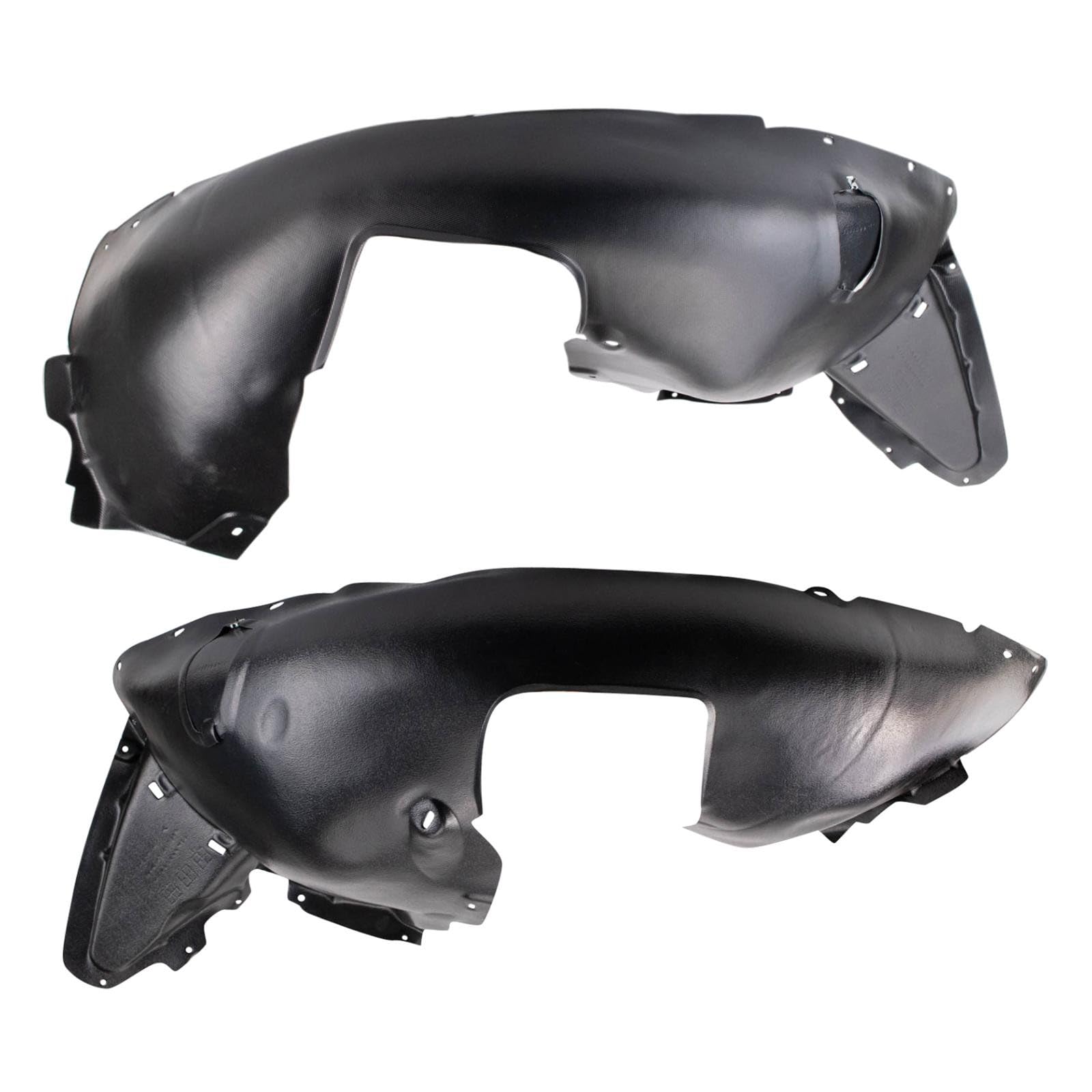 TRQ Front Inner Fender Liner Set | For 2012-2015 Volkswagen Passat VW1248123 VW1249123