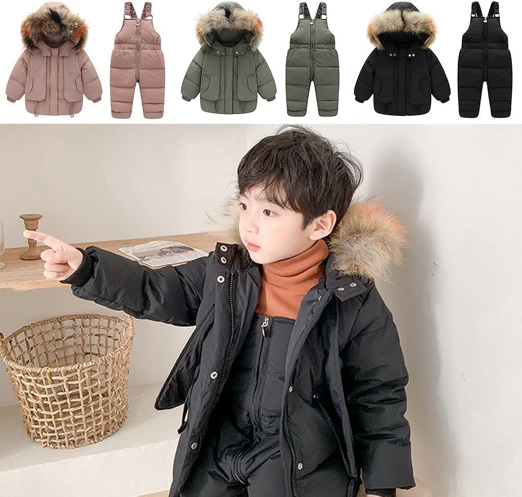 Bambino Ragazza Tute Da Neve Tuta Bambini Impermeabile Pagliaccetto Giacche Da Sci Fit Ragazzi Snowsuit Baby Girl Tuta Da Neve Bambino Articoli Per