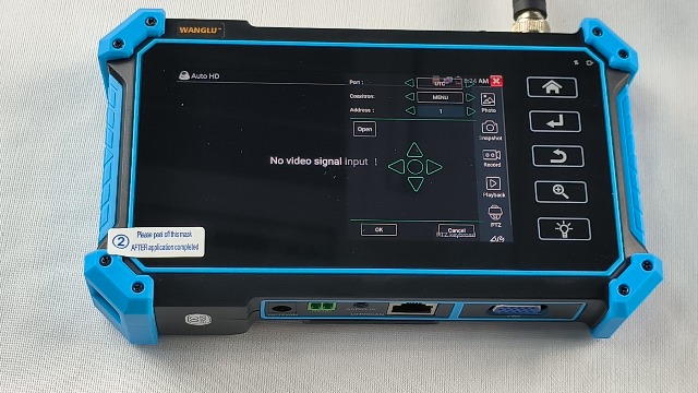 Tester Monitor 5in1 Touch 5" Per CCTV | WiFi, 4K, Test Cavi, IP/TVI/CVI/AHD - Foto 3