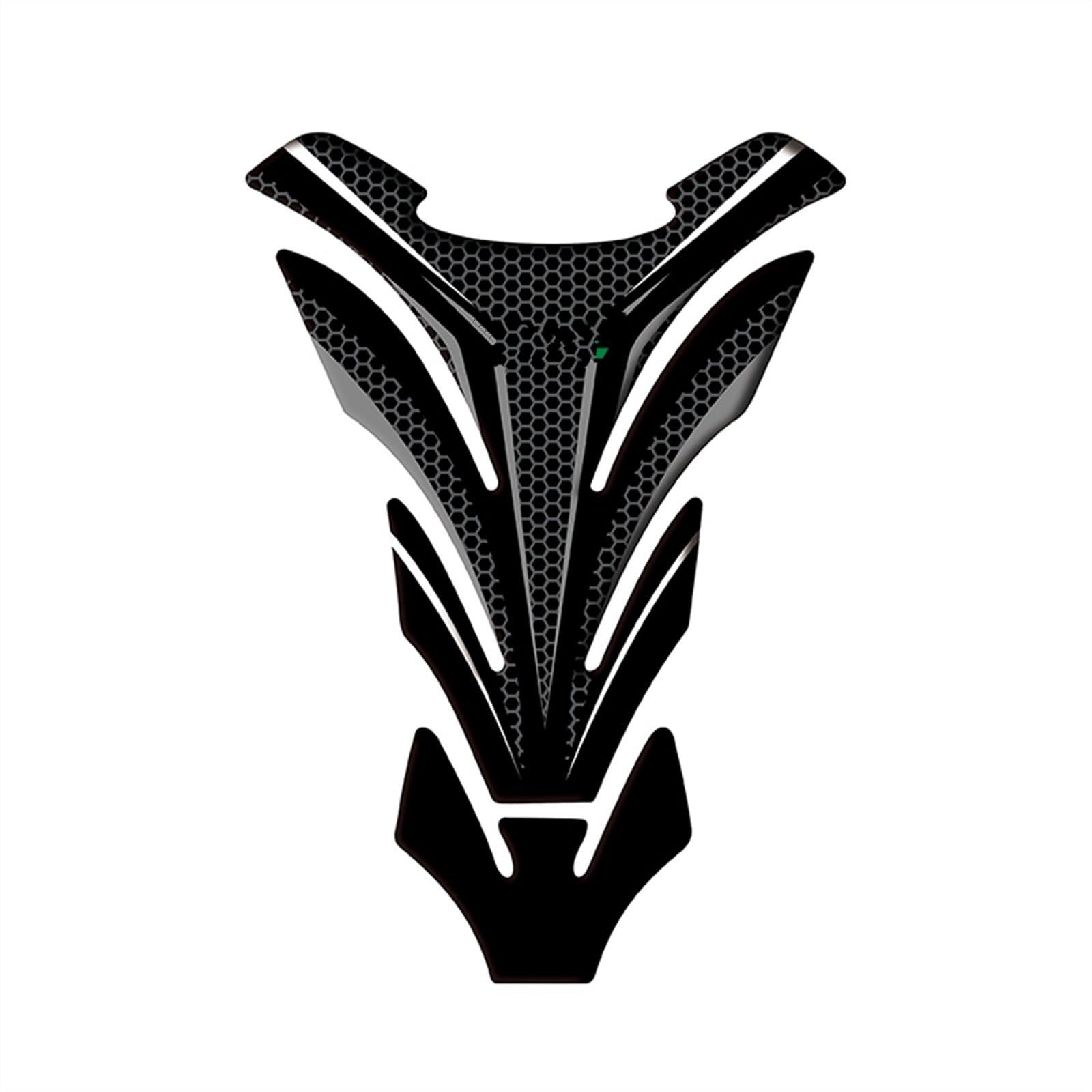 Motorcycle Sticker Emblem Tank Pad Fishbone Decal for GPZ500S for EX500R for Ninja for GPZ1100/1000RX/900R Fishbone Tank Pad(Color24)