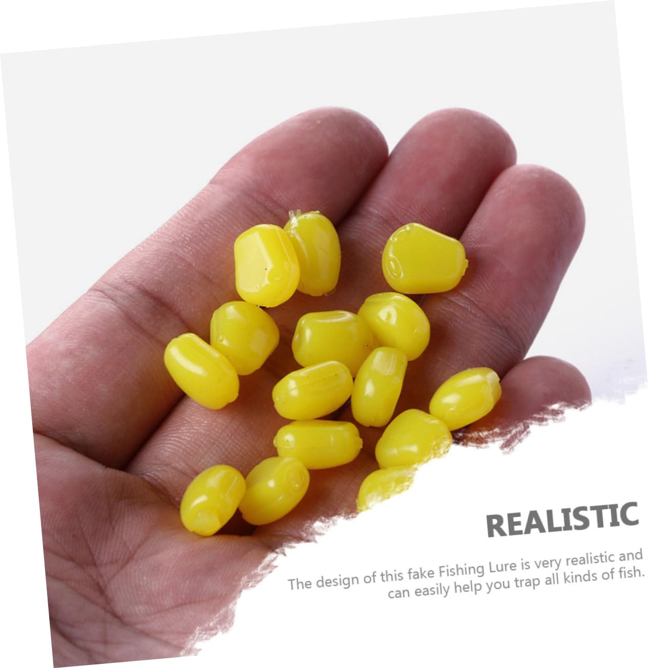 BESPORTBLE 400 Pièces Appât De Maïs Appâts De Pêche Artificiels Simulation Appâts De Carpe Faux Leurres Souples Faux Pop-Corn Leurres De Pêche en Eau Salée Appâts De Pêche Simulés