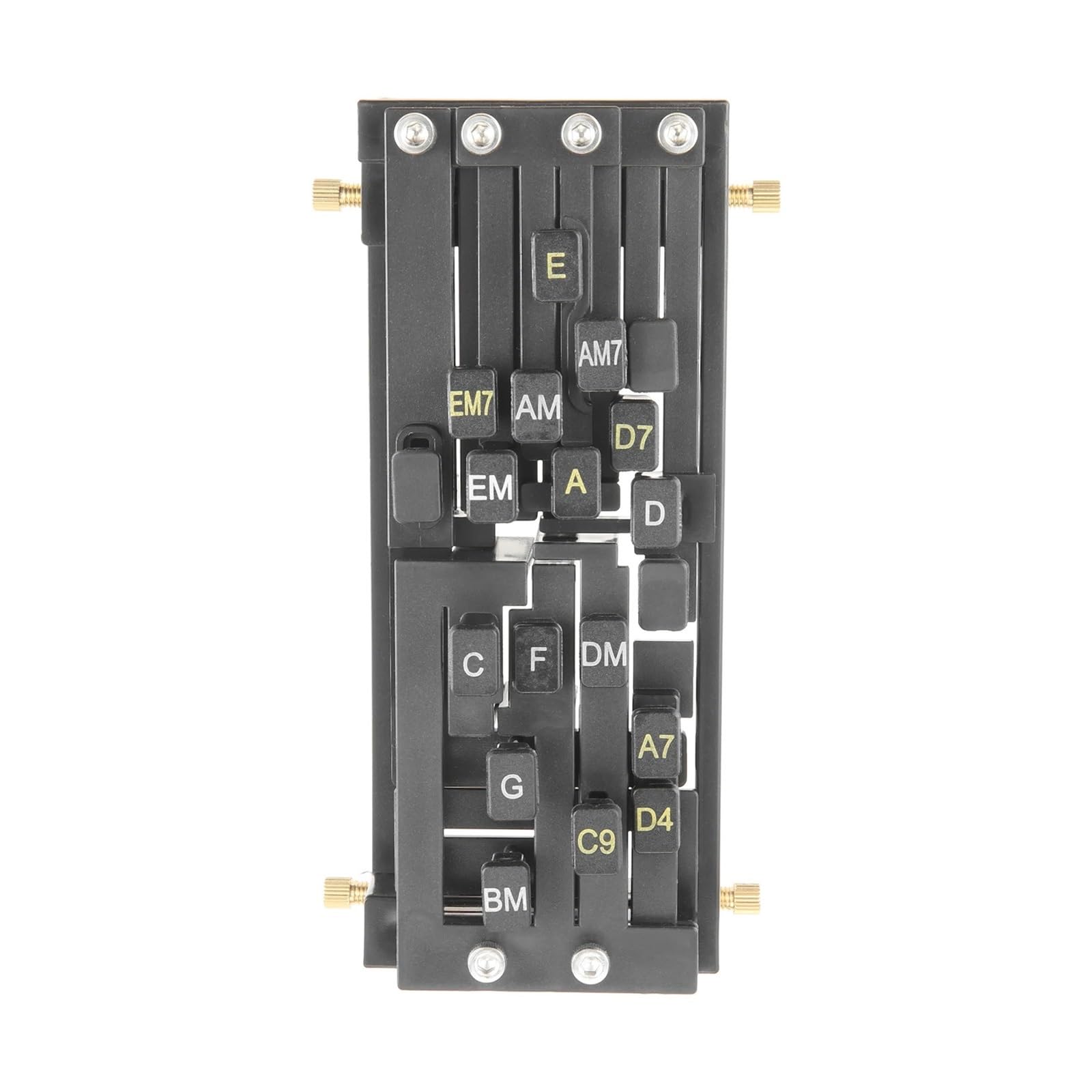 1pc Dual Akkorde Gitarre Akkord Presser for 38 Zoll/42 Zoll Akustische Gitarren Gitarre Akkord Helfer Praxis Werkzeug for Anfänger