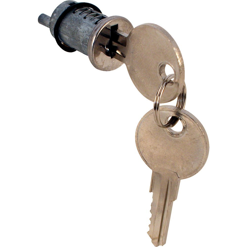Slide-Co Zinc 141388 Sliding Patio Door Cylinder Key Lock