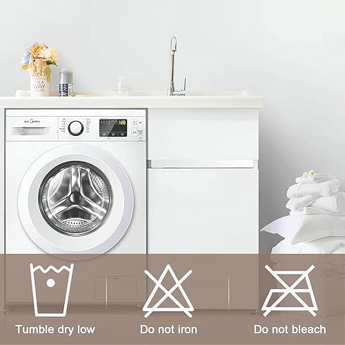 Miniatura 6 de Mecerock Protector de colchón, transpirable y suave, impermeable, protector de colchón, funda de colchón rojo vino, tamaño matrimonial