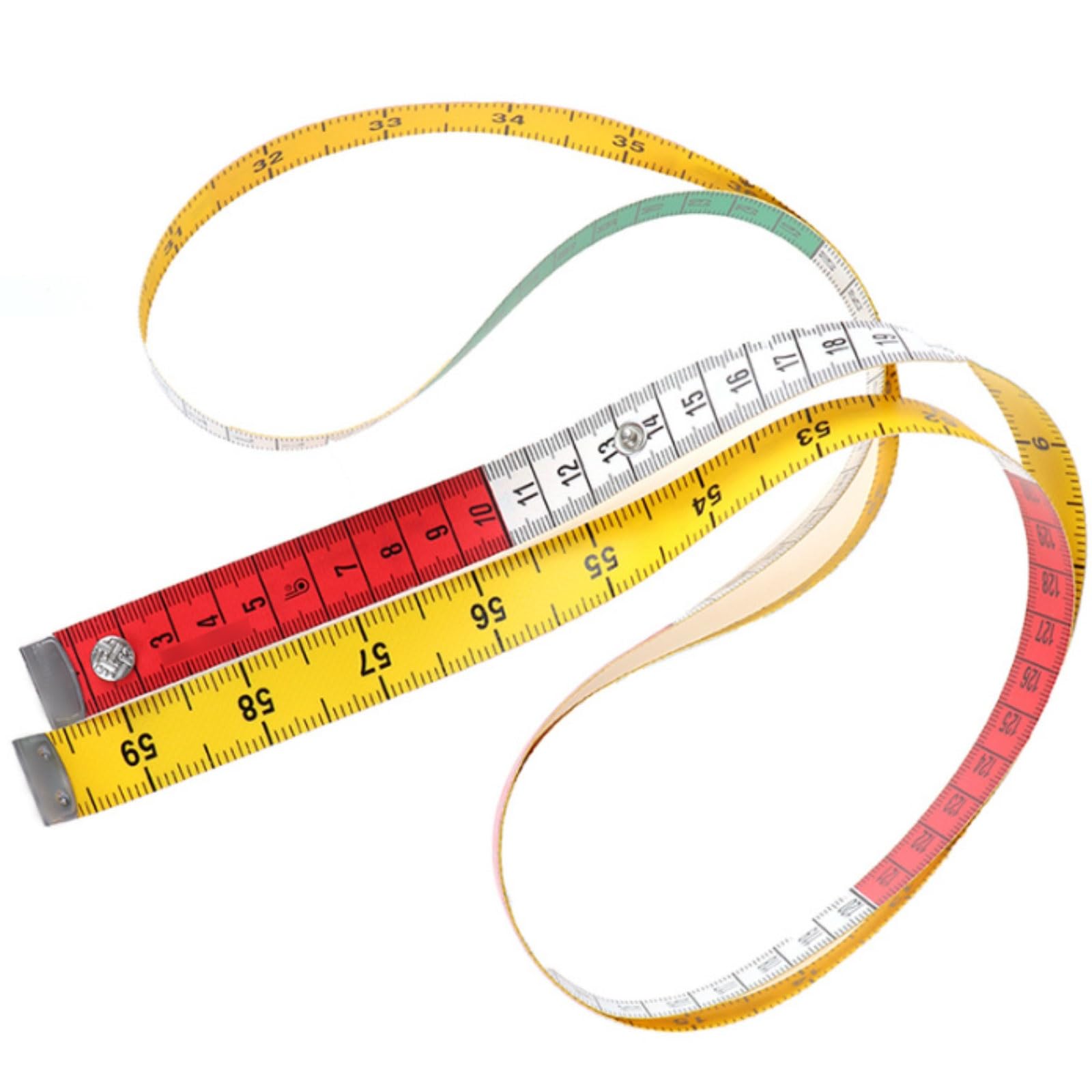 Liso Cinta métrica de botones ergonómico