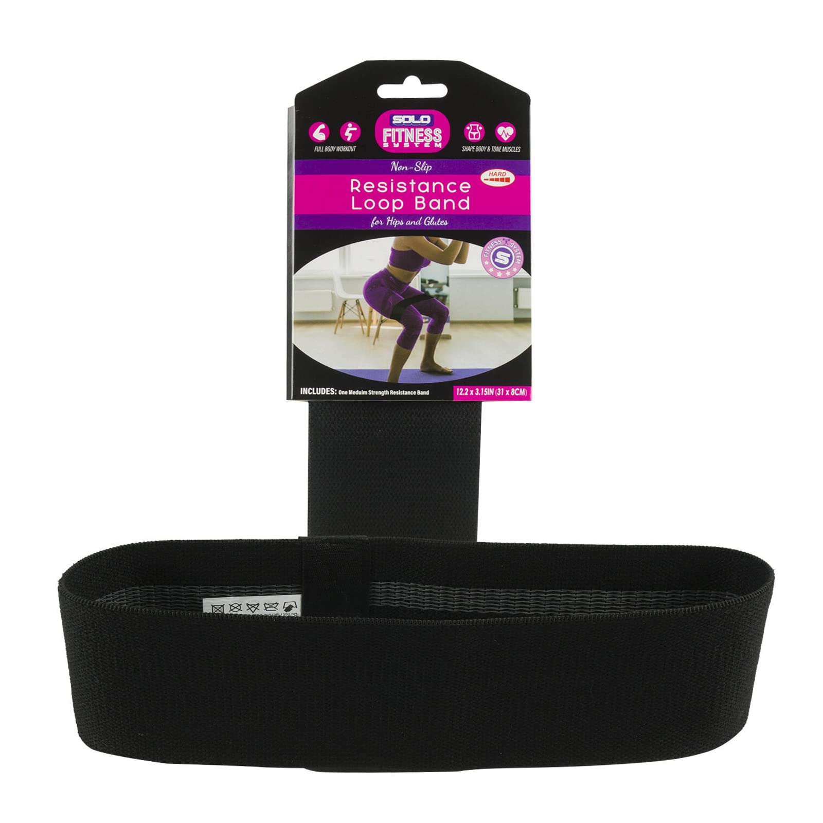 Resistance Loop Exercise Band Black