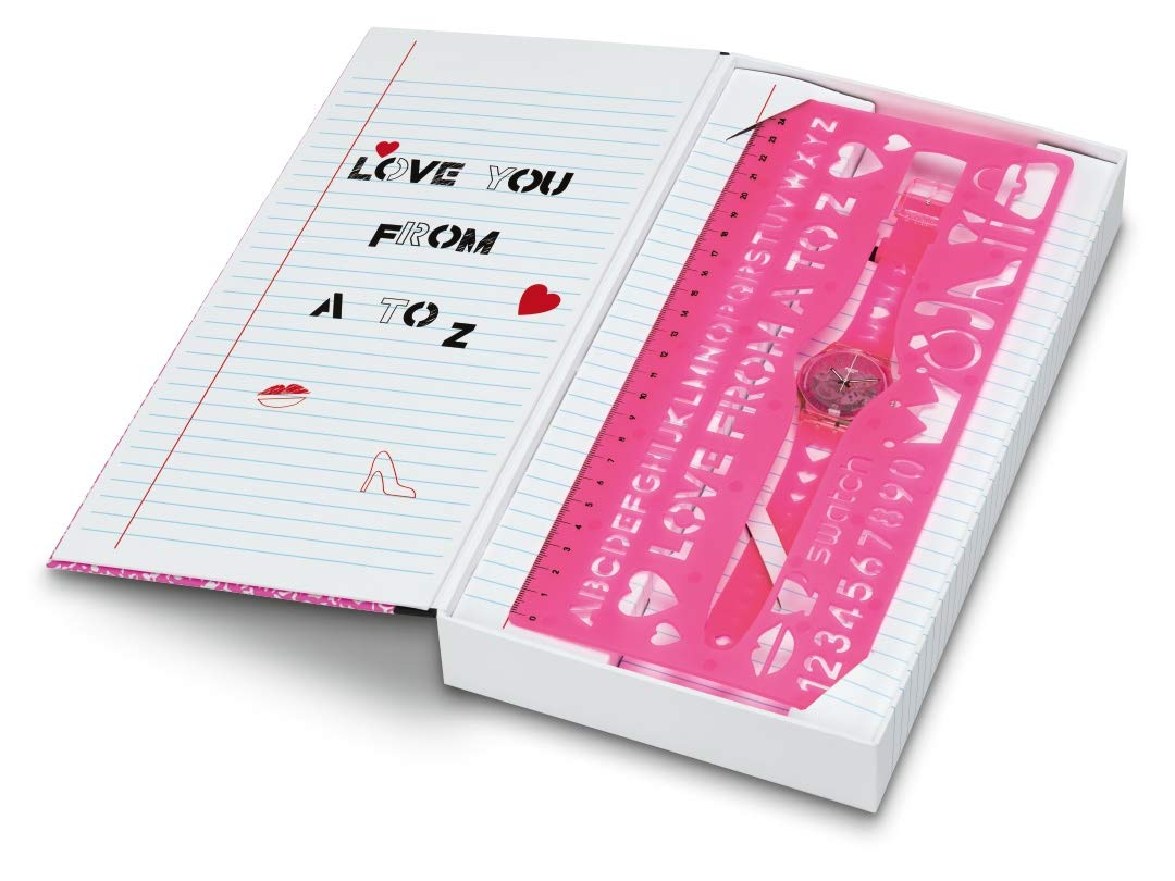 SWATCH Analógico Modelo Reloj All The Alphabet GZ354. Marca