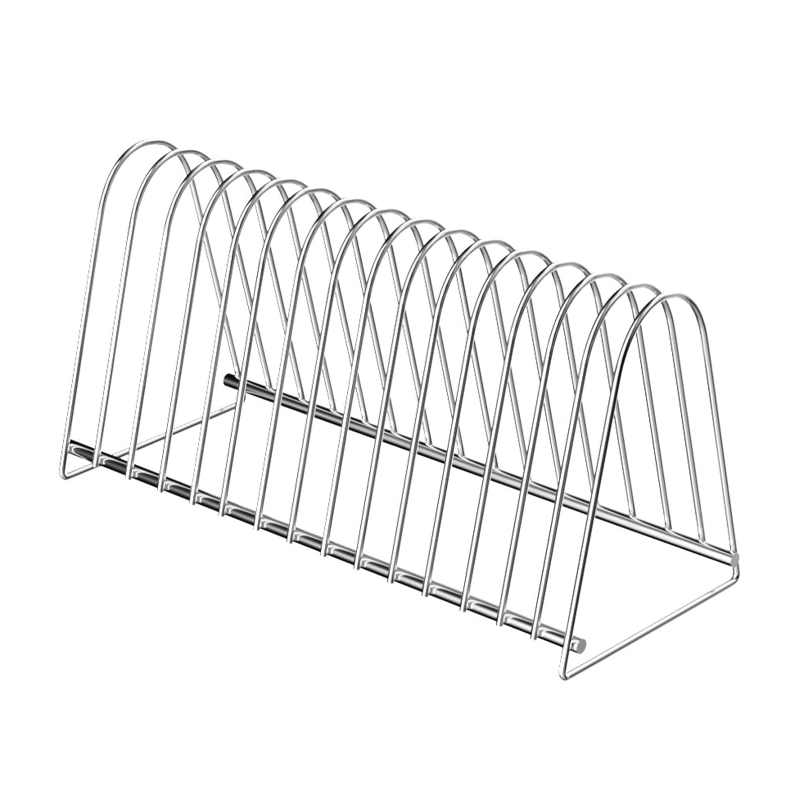 PLCPDM Metal 15 Slot Vinyls Record Storage Rack for 7 and 12 Inches Albums in Any Room Metal Record Holder