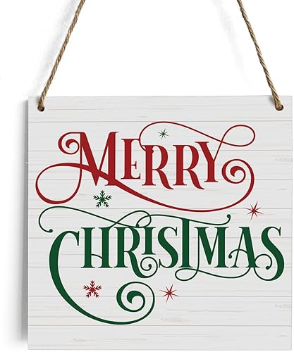 Decoración rústica de Navidad decoración de pared de madera decoración de pared para el hogar decoración de pared de madera placa decorativa para el