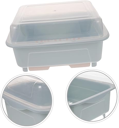 Miniatura 8 de Bandeja escurridor de tablero, bandeja para botella, con soporte, organizador de secado de vasos, utensilios de almacenamiento, placa de goteo,