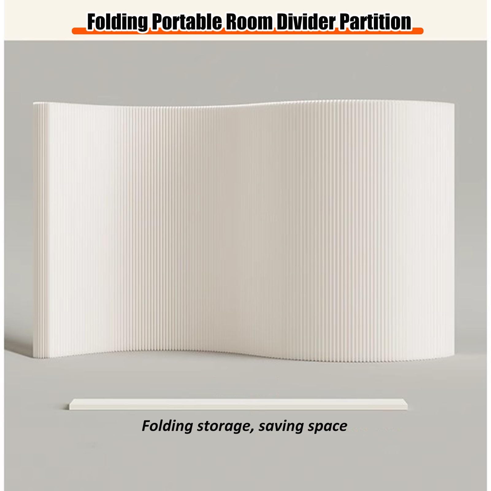 Biombos Divisor De Habitación Retráctil Plegable, Partición De Decoración De Pantalla De Privacidad Interior, Partición De Pared Portátil Para La Sala De La Sala De Estar En El Hogar Oficina(700~800cm