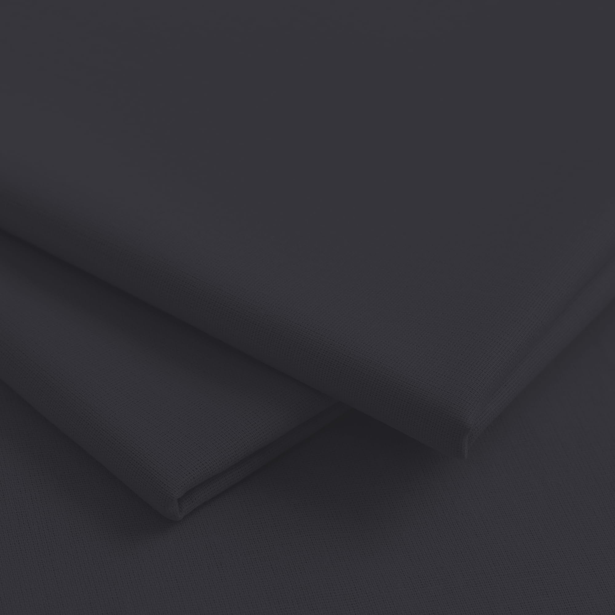 Plain Extra Wide 100% Cotton Solid Colour Craft Sheeting Craft Quilting Lining Draping Bunting Woven Dress Fabric Material | 60" – 150 cm Wide (per Metre, Graphite Grey)