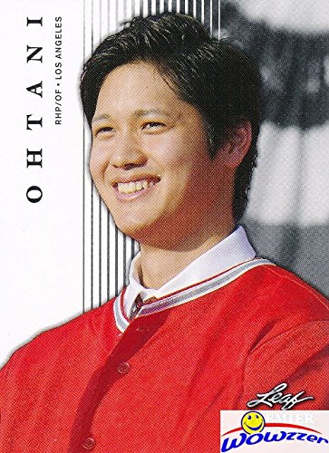 SHOHEI OHTANI 2018 Leaf Premier Rookie #PR2 EXCLUSIVE ROOKIE CARD Los Angeles Dodgers Special Limited Edition MINT ROOKIE Card of Japan’s Babe Ruth! Shipped in Ultra Pro Top Loader! WOWZZER!