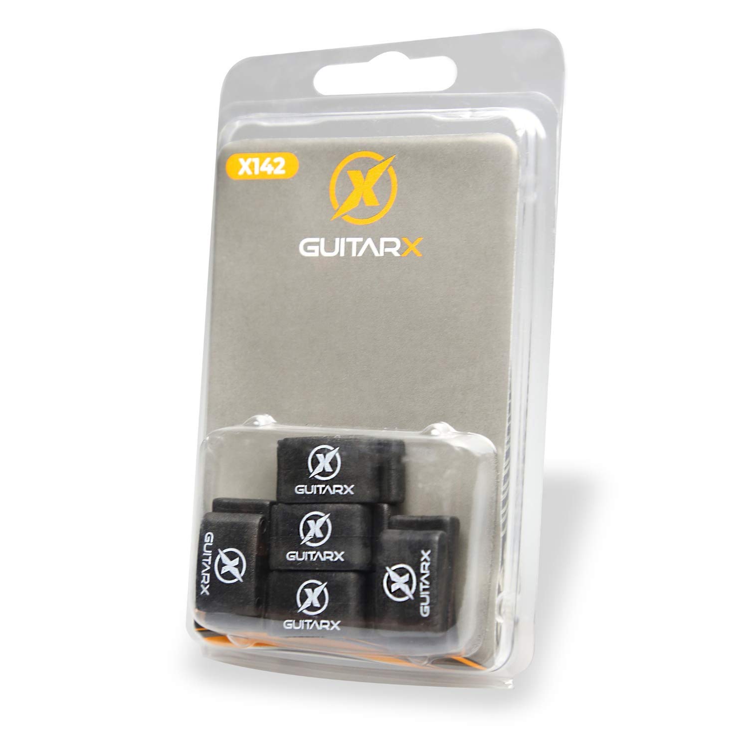 GUITARX X142 Headstock Rubber Guitar Pick Holder (5Pack) Pickholder