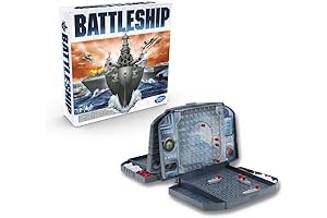 Hasbro Classic Battleships Game: Strategy and Stealth for Kids 7 Years and Up