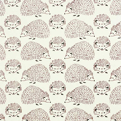 Hedgehogs - Cream, Chestnut Brown/Black Metallic
