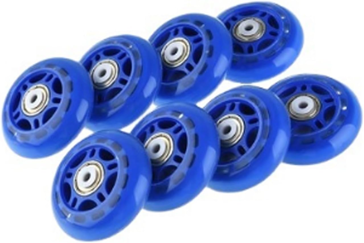 8Pack 82A 64MM 70MM Inline Skate Wheels w/Bearings, Roller