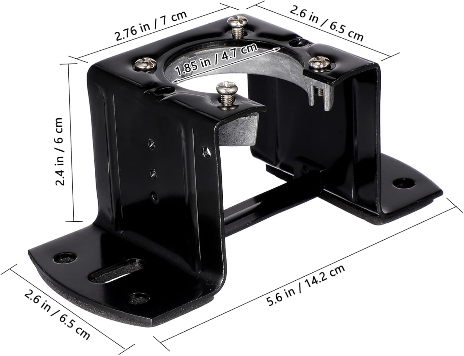 Ceiling Fan Mounting Bracket Kit Sturdy Iron Hanging Rack for Secure Installation Vibration Reduction Easy Setup Compatible with Standard Ceiling Fans