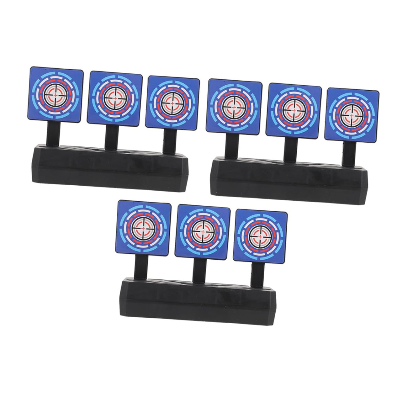 OSOLADY 3Pcs Auto Resetting Target for Practice with Design for and Training Game Enthusiasts