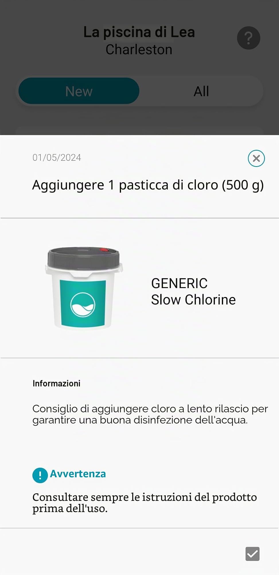 ICO Pool V2 Clore Brome - Analizzatore d'acqua per piscine trattate con cloro o bromo - Misurazioni pH, ORP, temperatura ogni ora - Raccomandazioni sul tuo smartphone