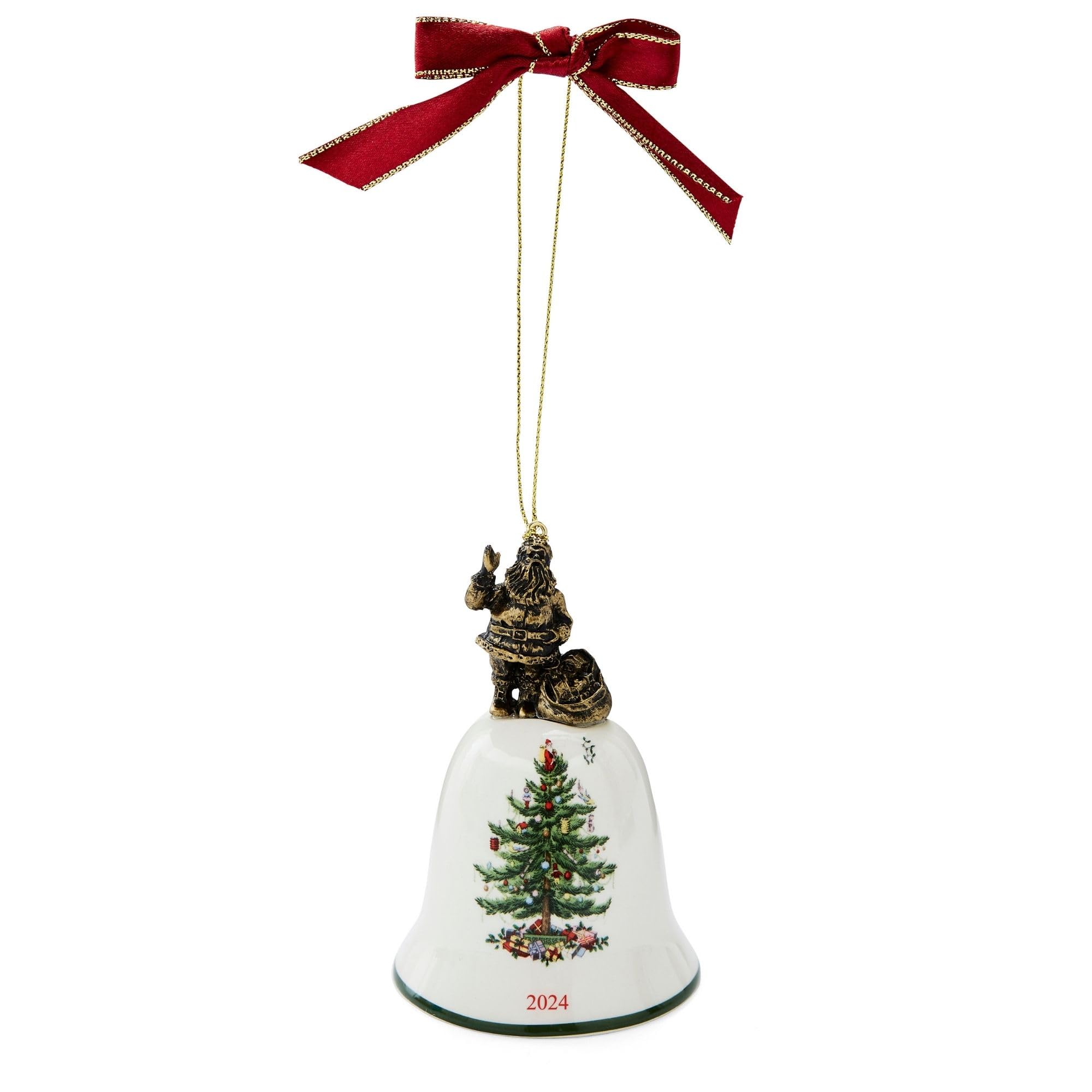 【限定１個】未使用　SPODEスポード　クリスマスツリー　ベル型ボックス F3 限定1個】未使用極美品 英国SPODEスポード クリスマスツリー ベル型