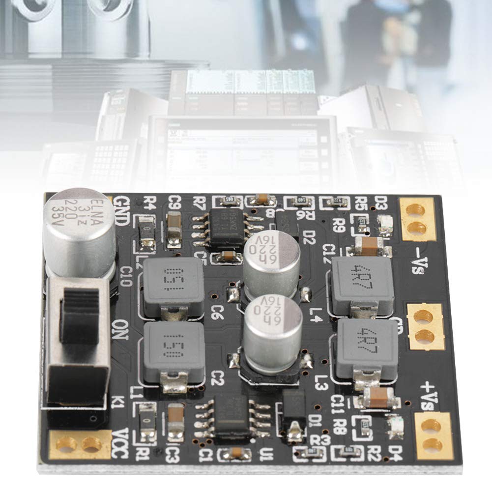 Amazon.co.jp: 電源ボードモジュール、24V 15V 12Vターン入力7〜24V出力5V正および負電圧レギュレーター電源モジュール高効率 低リップルダブルフィルター : 家電＆カメラ