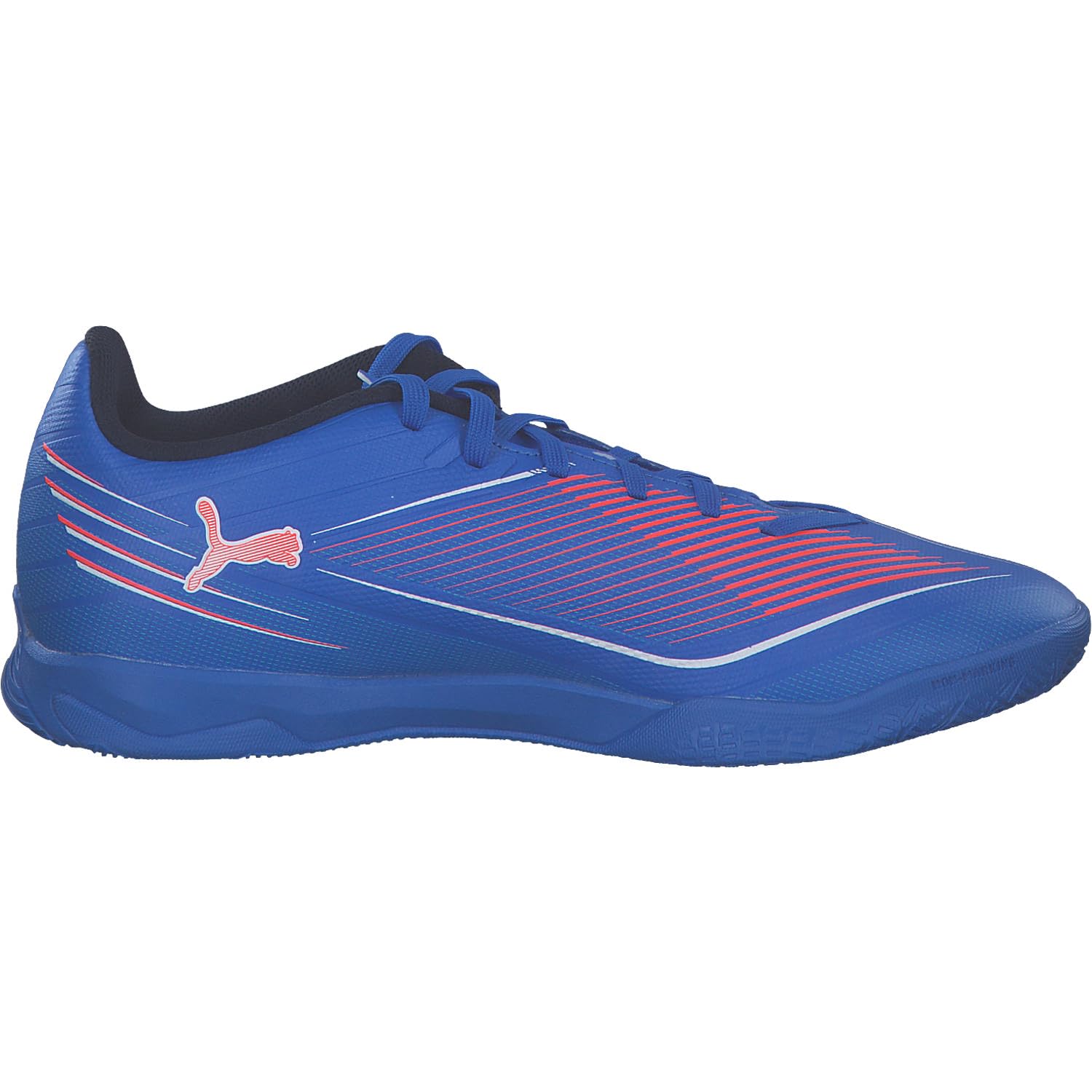 Puma Tenis de fútbol Ultra 6 Play It Unisex, Ultra Blue Puma White Glowing Red, 41 EU