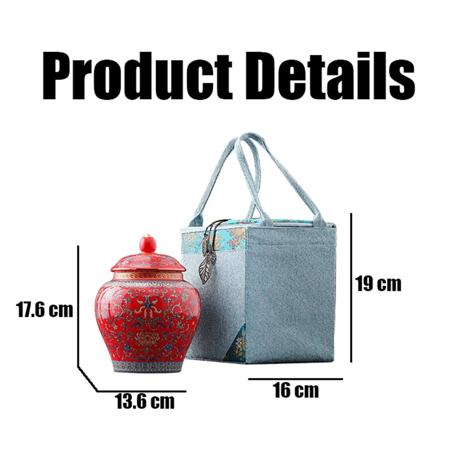Luftdichter Vorratsbehälter aus Keramik, Mehrzweck-Lebensmittelbehälter for die Küche, feuchtigkeitsbeständiger Keramikbehälter for Tee, Kaffeebohnen, Reis, Mehl, Zucker