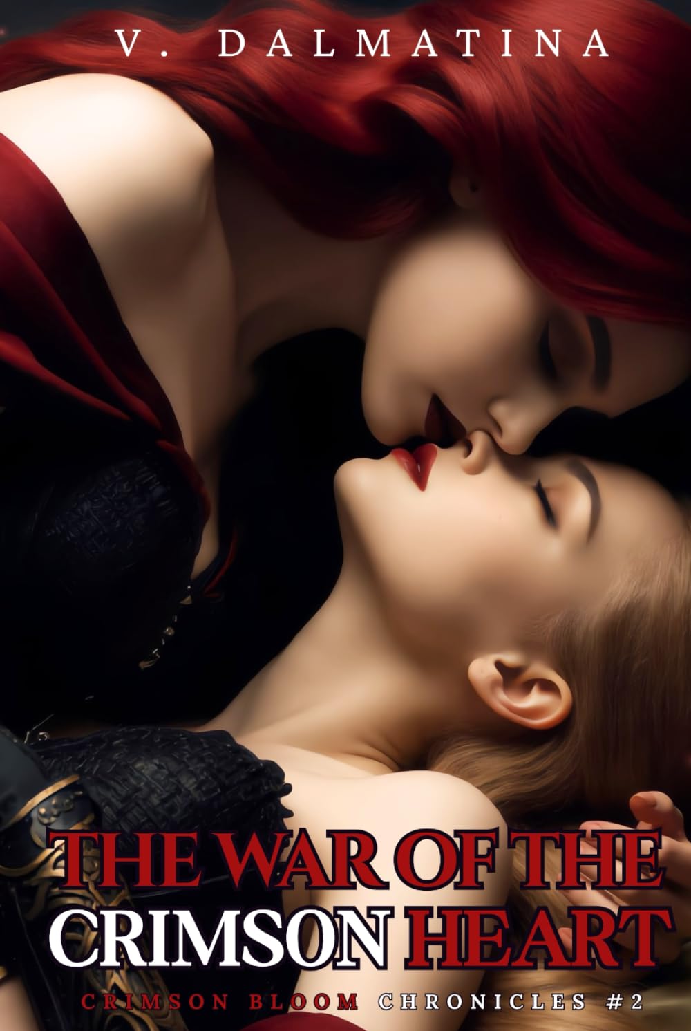 The War of the Crimson Heart: A Dark Sapphic Portal Fantasy Romance (Crimson Bloom Chronicles #2)