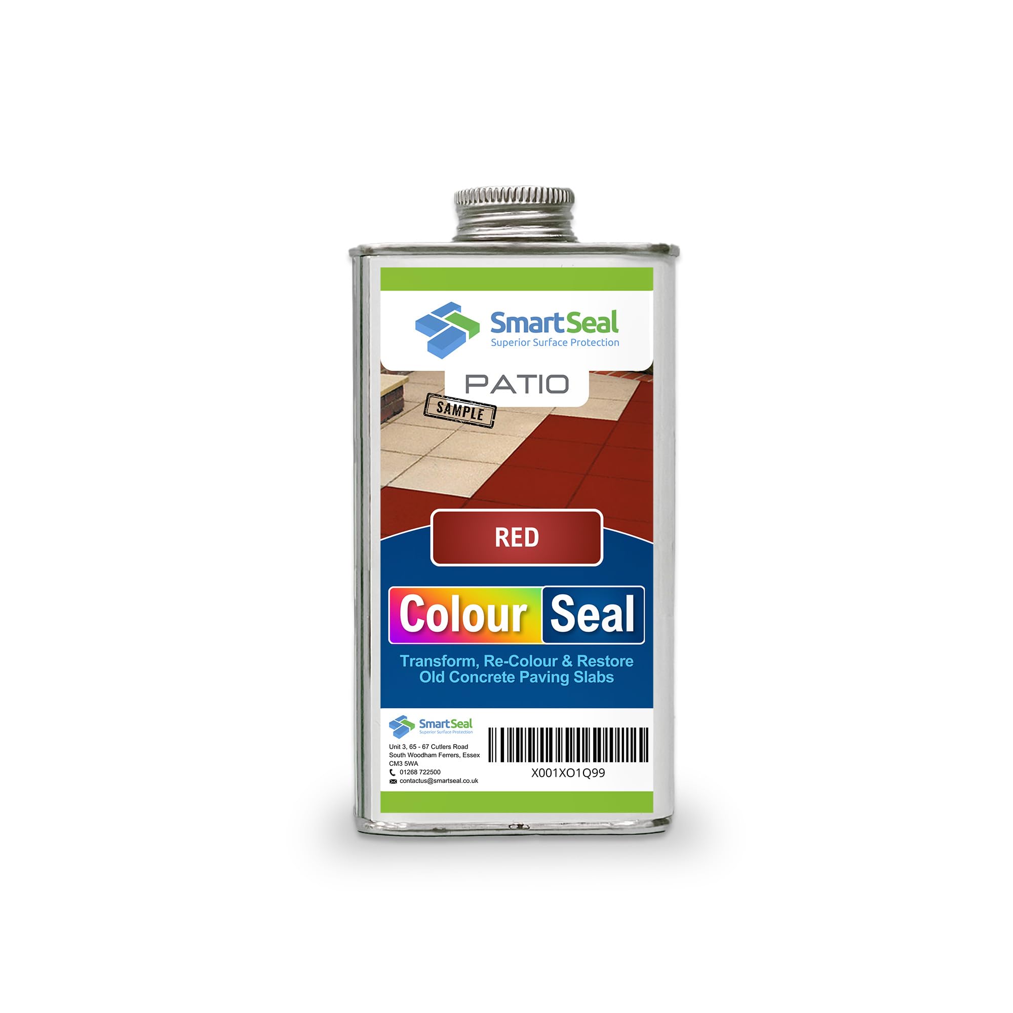 Smartseal Red Patio Colourseal 5L