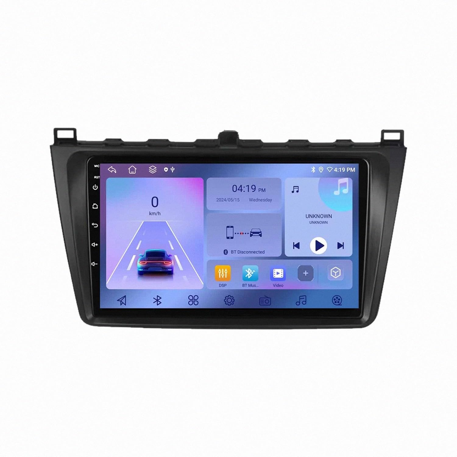 Autoradio para Mazda 6 II GH 2007-2012 con CarPlay Android Auto y pantalla GPS 4G+64G 8