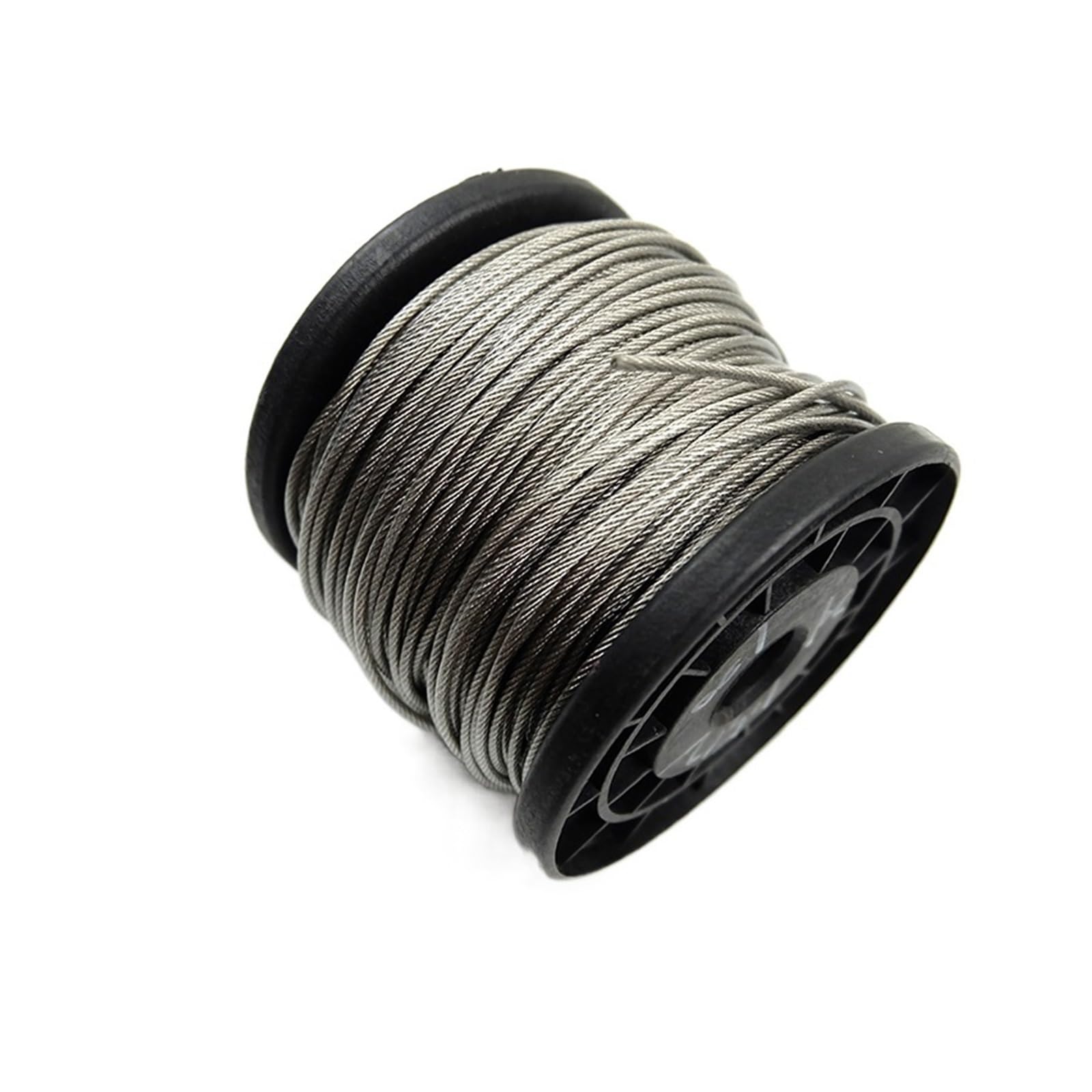 Cuerda de Alambre de Acero Flexible recubierta de PVC de 50 Metros, 0,5-3mm, Cable Suave, tendedero de Acero Inoxidable Transparente (Size : 50m, Color : 2mm)