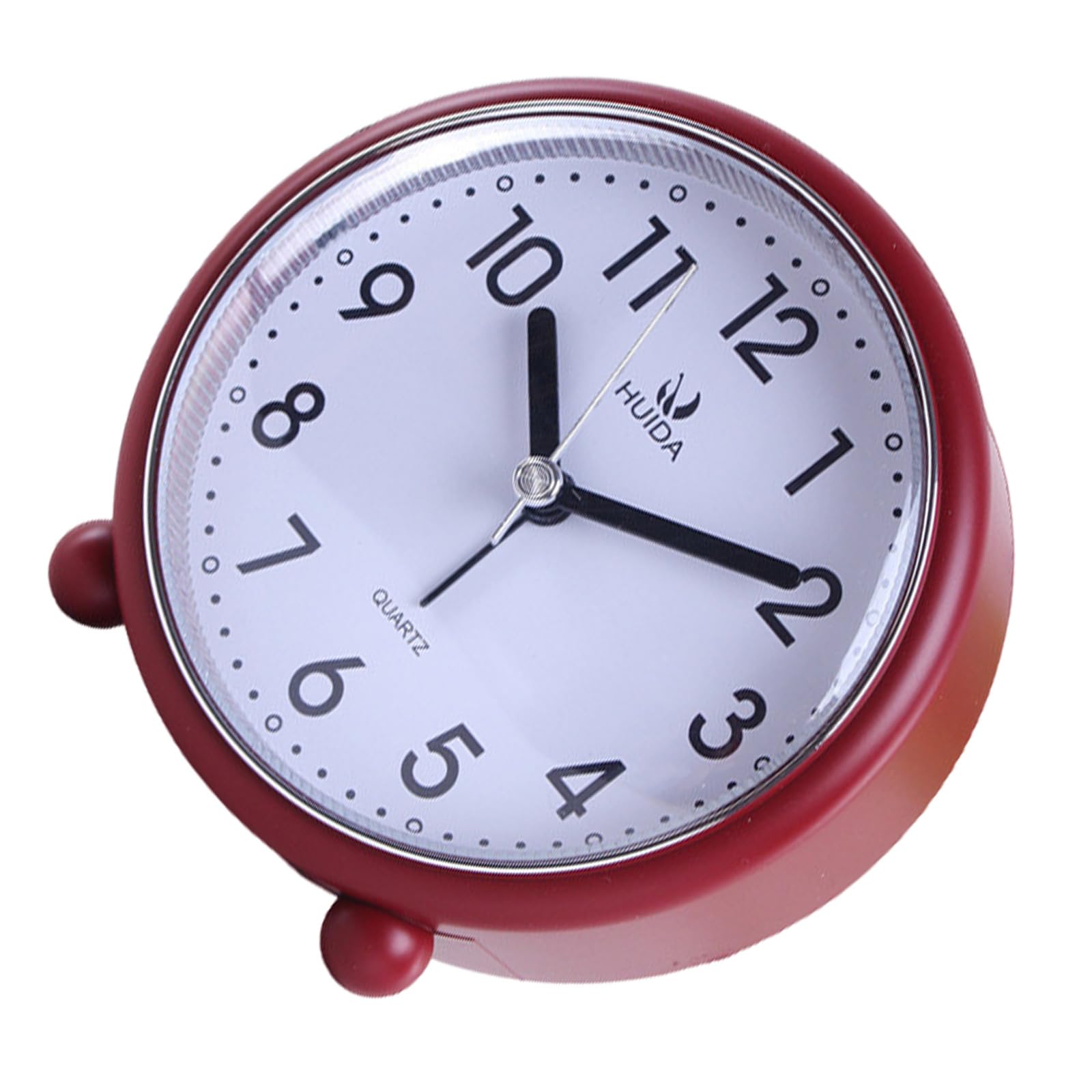 Buxuaaaa Analogs Alarm Clock 4inch Silents NonTicking Night Lights Battery Operated Styles for Home or Decoration Bedsides Alarm Clock