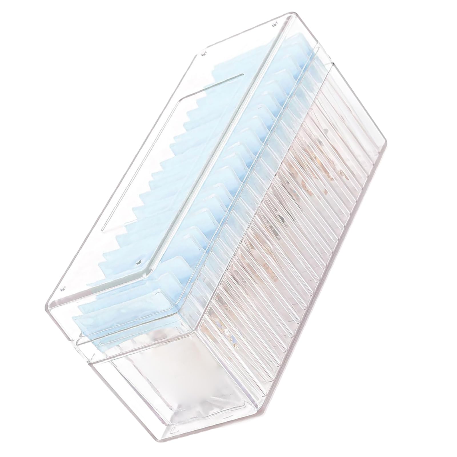 Multifuntional Jewelry Storage Box with 20 PVC Bag Portable Jewelry Pouch Organizer Clear Display Box Small Case, フリーサイズ