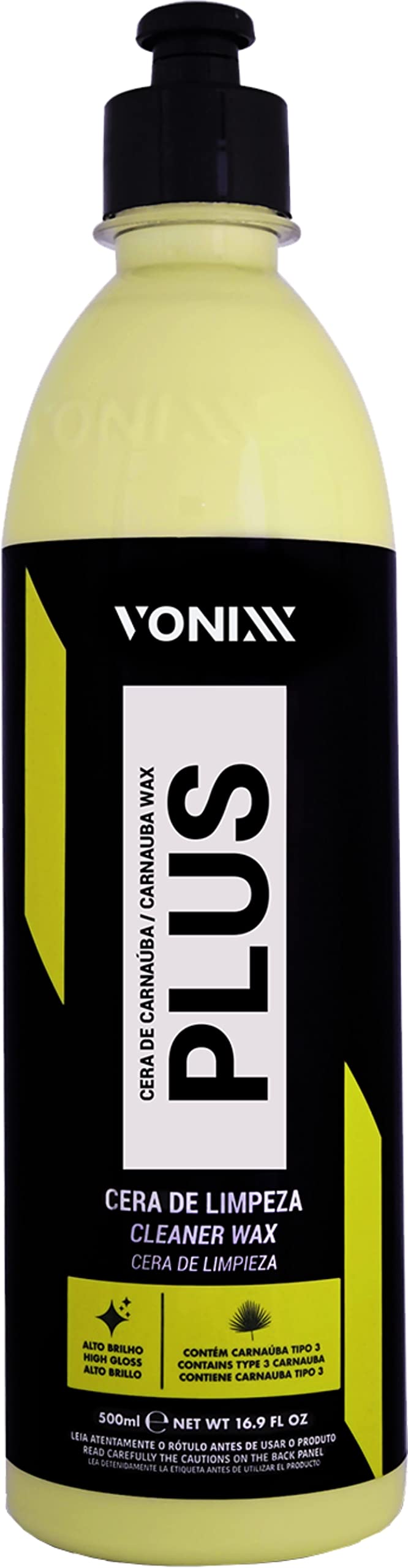Amazon.com: Vonixx Carnauba Plus Cleaner Wax 16.9 fl oz (500 ml
