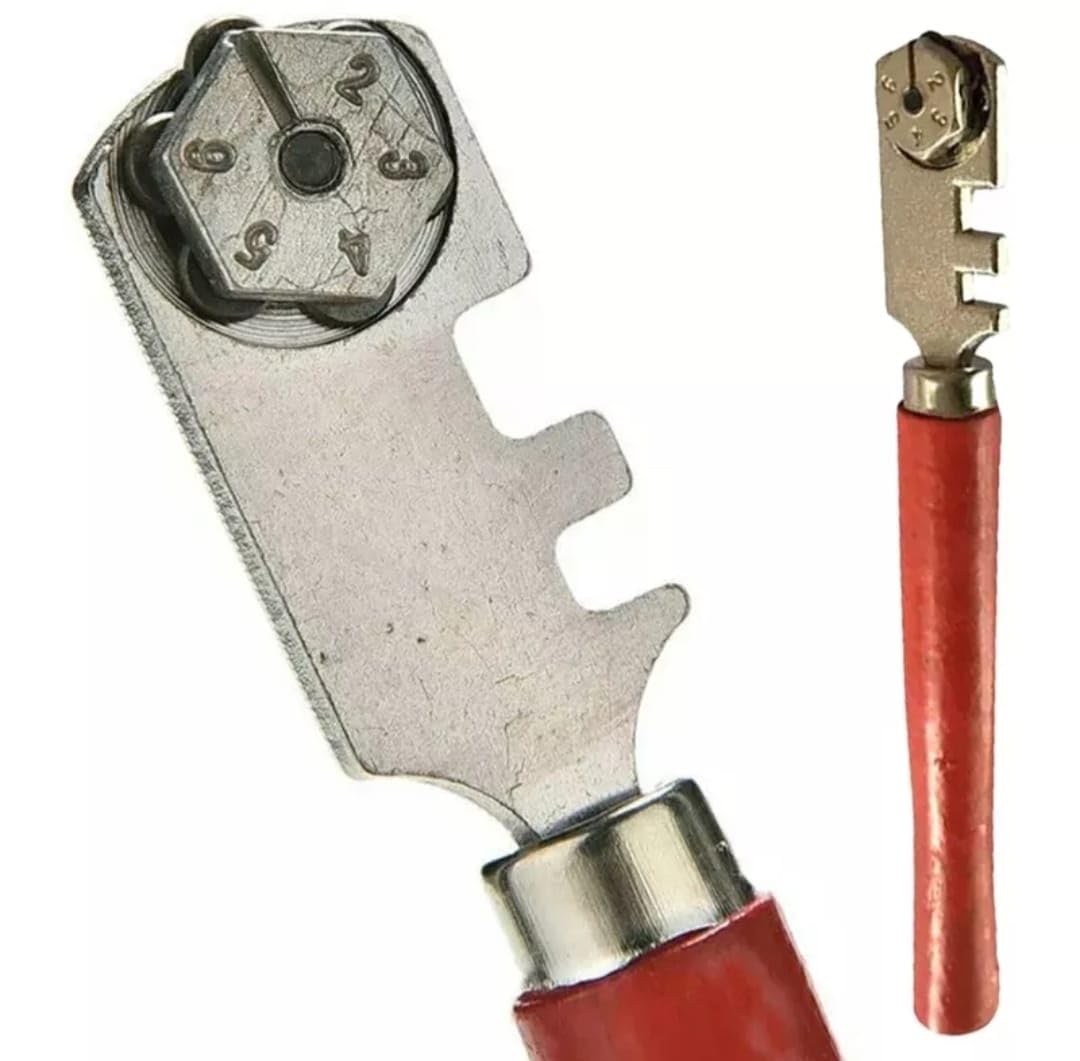 Tagliavetro Professionale 130mm A 6 Ruote - Per Vetro, Piastrelle E Mosaico Con Auto-Lubrificazione - Foto 5