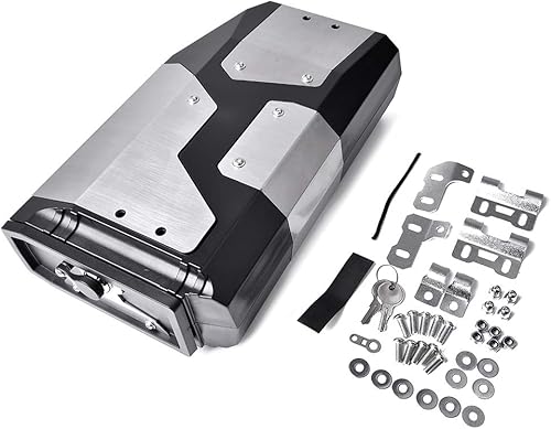 Miniatura 8 de Caja de herramientas de almacenamiento lateral para motocicleta compatible con B.M.W R1250GS, R1200GS, F750GS, F850GS funda lateral impermeable de