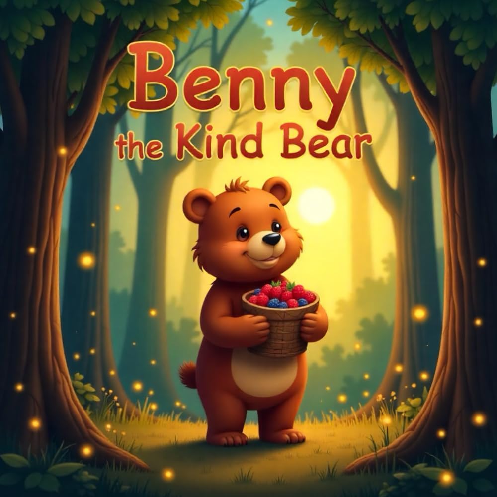 Benny the Kind Bear story book: A Heartwarming Bedtime Story About Caring, Sharing, and the Magic of Kindness