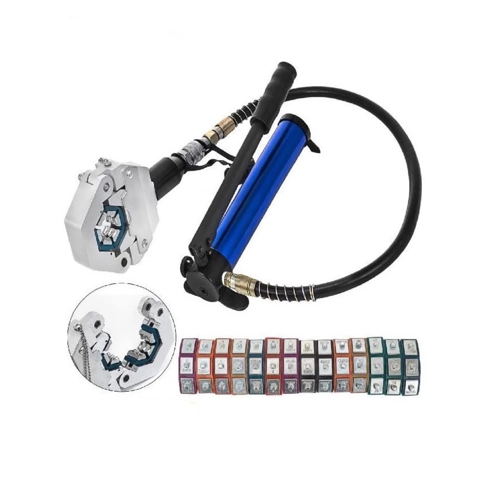 Zaciskarka do węży hydraulicznych 71500 rozdzielna z pompą aluminiową Handheld Air Condtioning Repair Tool Zestaw narzędzi do zaciskania Materiały budowlane