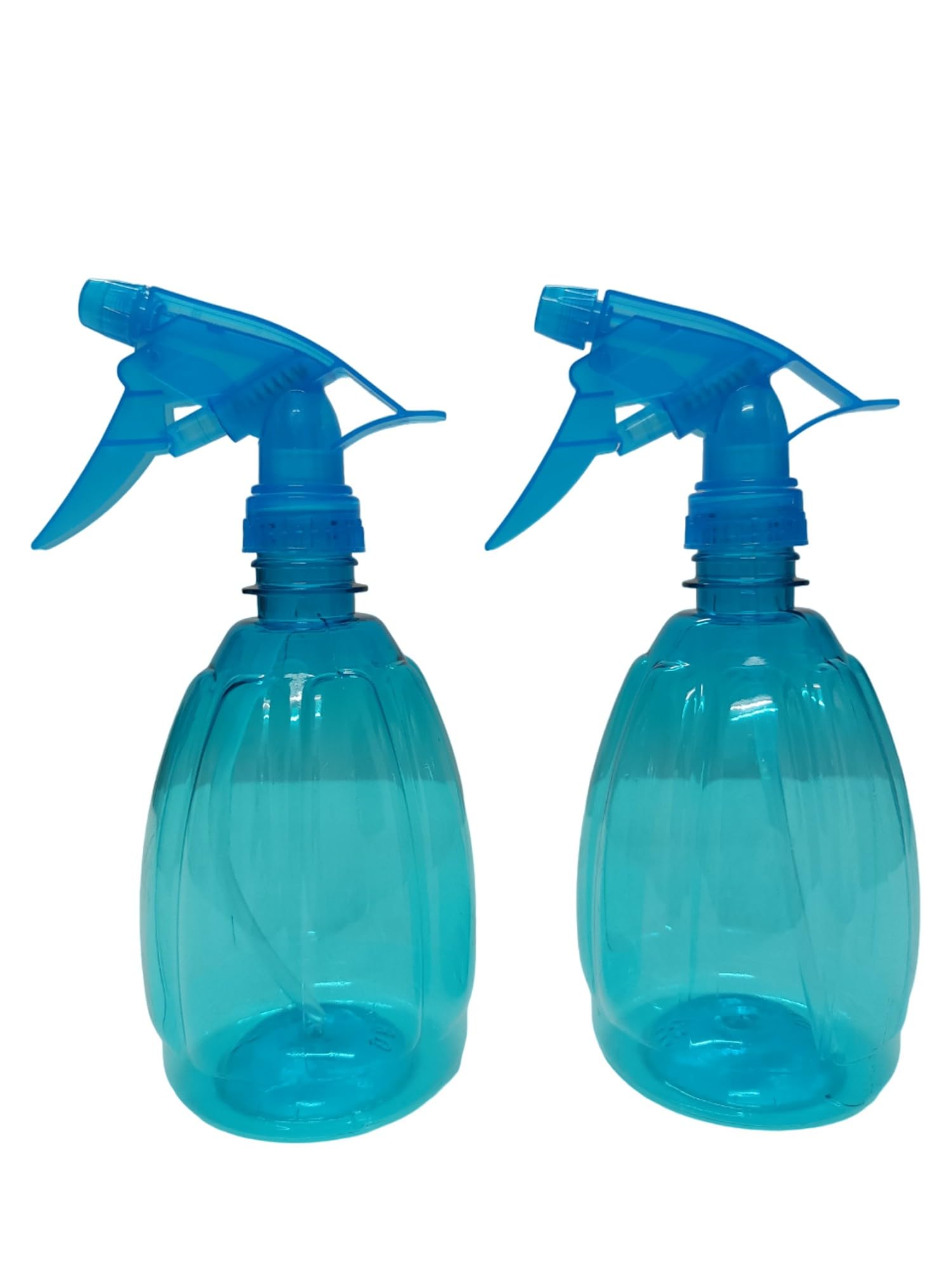 Spray Bottles 500ml Clean Squirt Bottle Colorful Multi-uses Spray Bottles for Cleaning, Water Flowers in Blue (Blue Set Of 2)-image-43