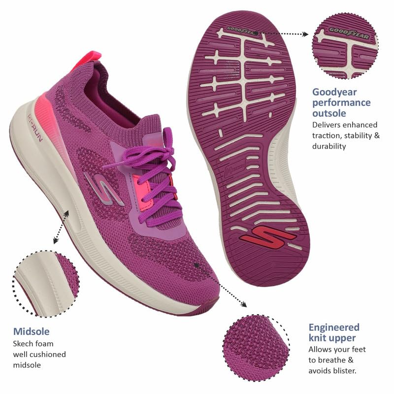 Image of Skechers Women Go Run Pulse Roadie Running Shoe