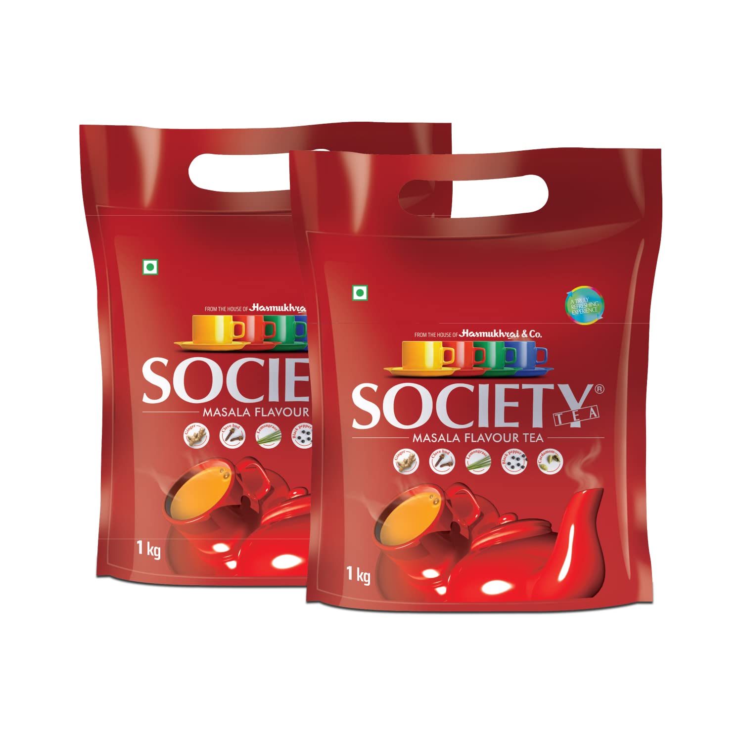 Society Tea Masala Chai | 1 kg Pack | Pack of 1 | Made with Cardamom Ginger Cloves Black Pepper and Lemongrass | Classic Masala Tea-picture-25