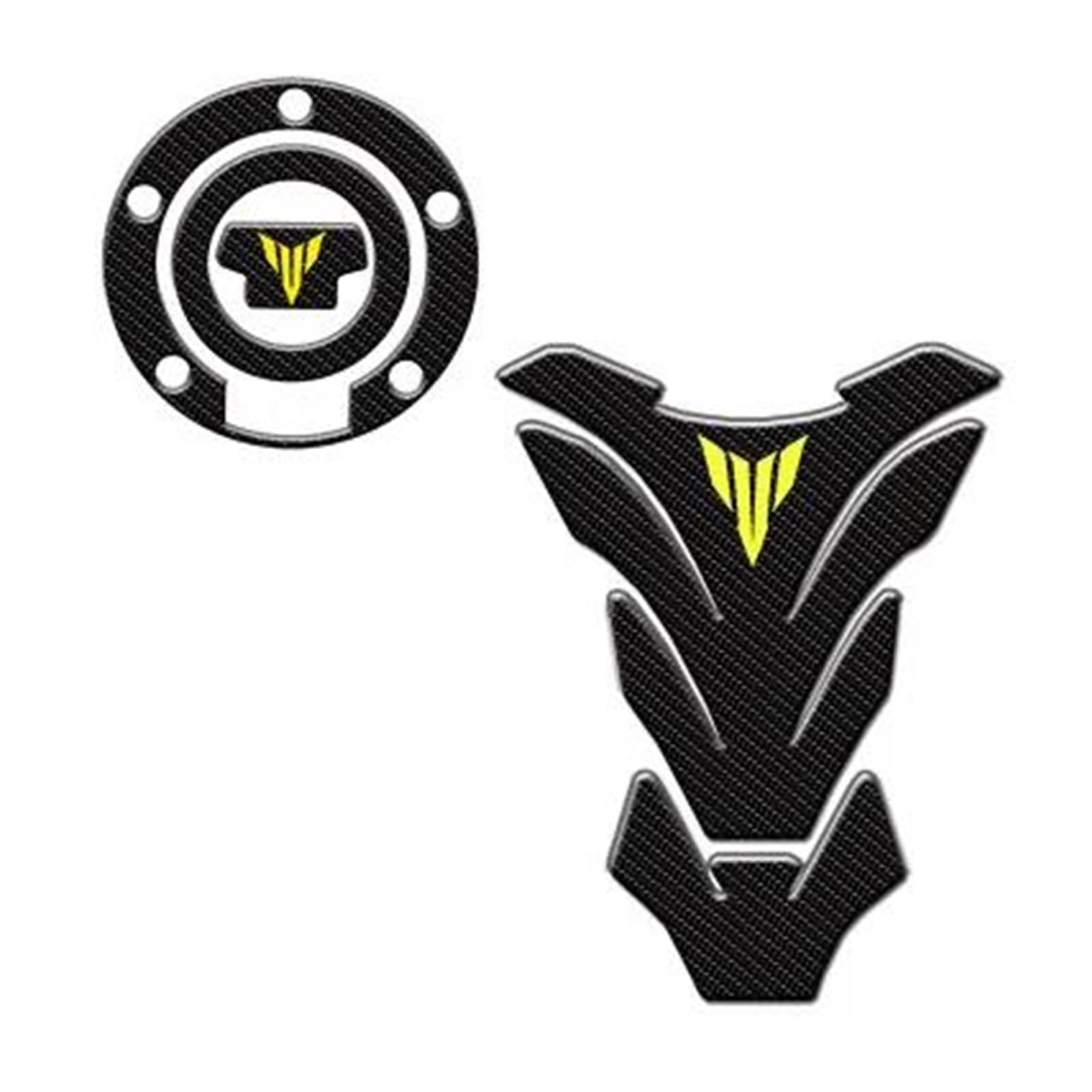 Gxtcjdm Color 4 Motorcycle Anti Slip Fuel Tank Pad Sticker Motorcycle Fuel Oil Tank Pad Protector For Mt09 Mt07 Yzfr1 R6 Fz6n Fz1 Fz8 Xjr1300 Motorcycle Tank Pad Sticker(Color 4)